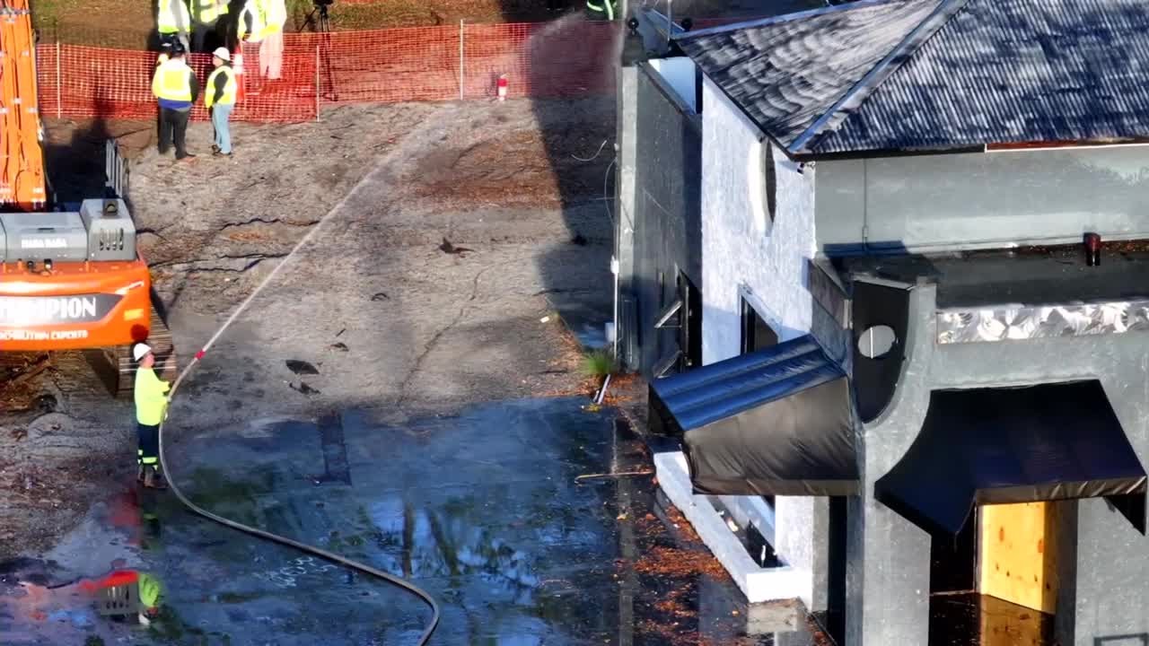 Crews begin watering down Pulse nightclub ahead of demolition
