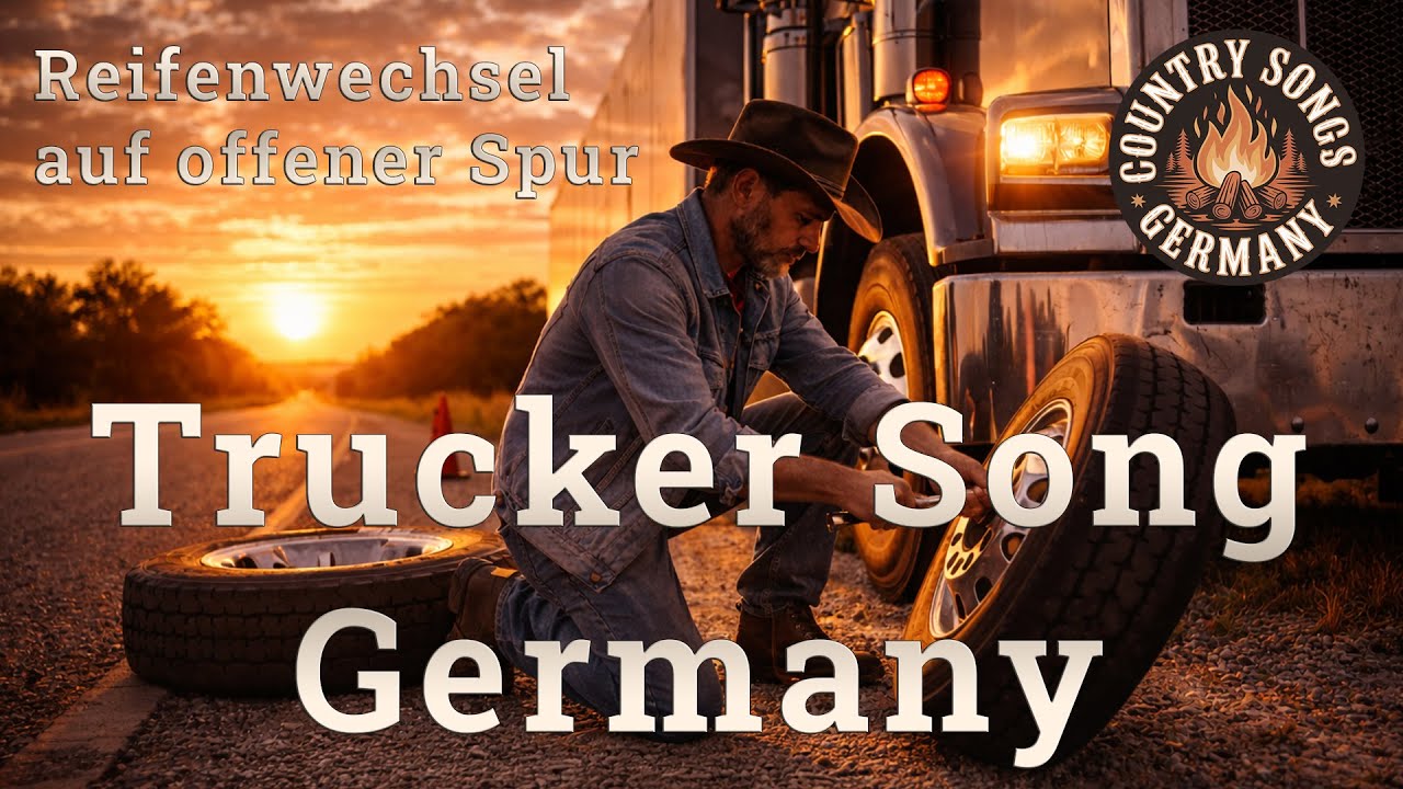 Trucker Musik Deutsch - Reifenwechsel auf offener Spur - Trucker Songs