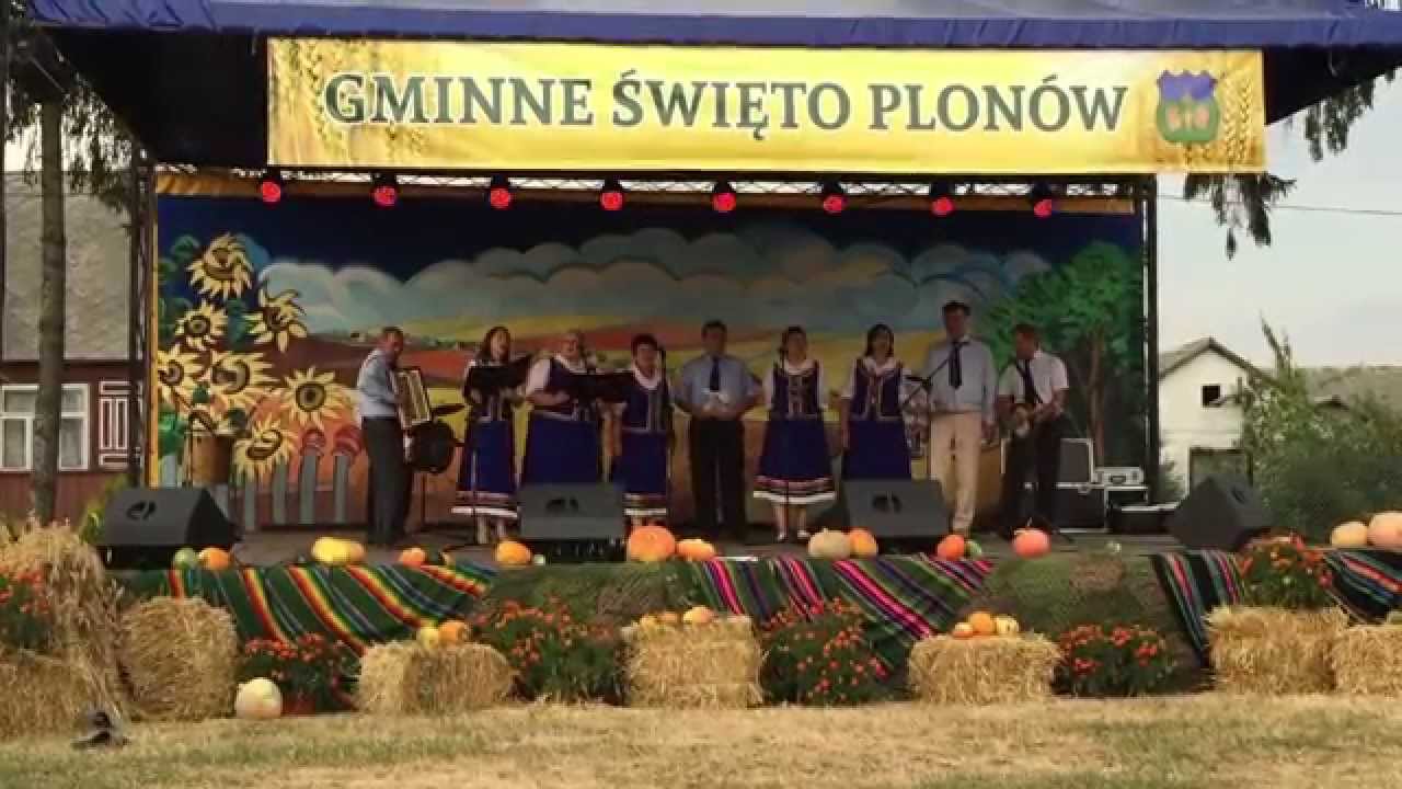 Zesp&oacute;ł śpiewaczy Tęcza z Dąbrowicy Dużej- Dożynki Tuczna 23.08.2015