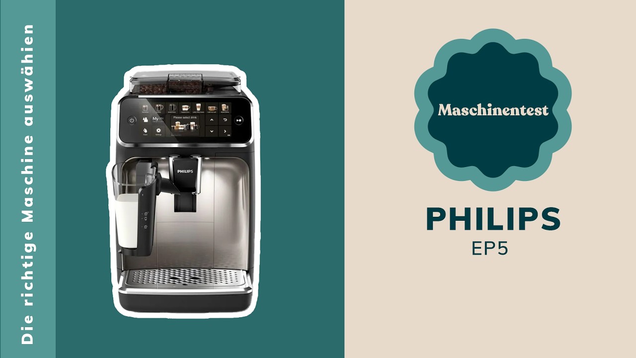 Funktionen und Einstellungen der Philips SilentBrew EP5547/90 LatteGo - Testbericht
