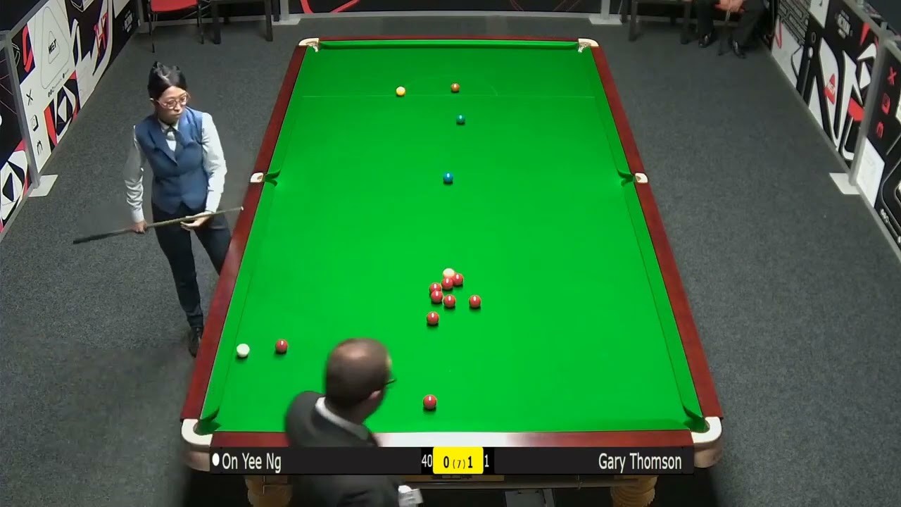 On Yee Ng vs Gary Thomson, Q School 2024 - Short Form