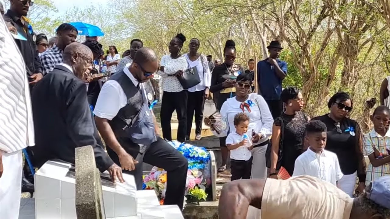 Burial of Horrace John Russell aka Iceman