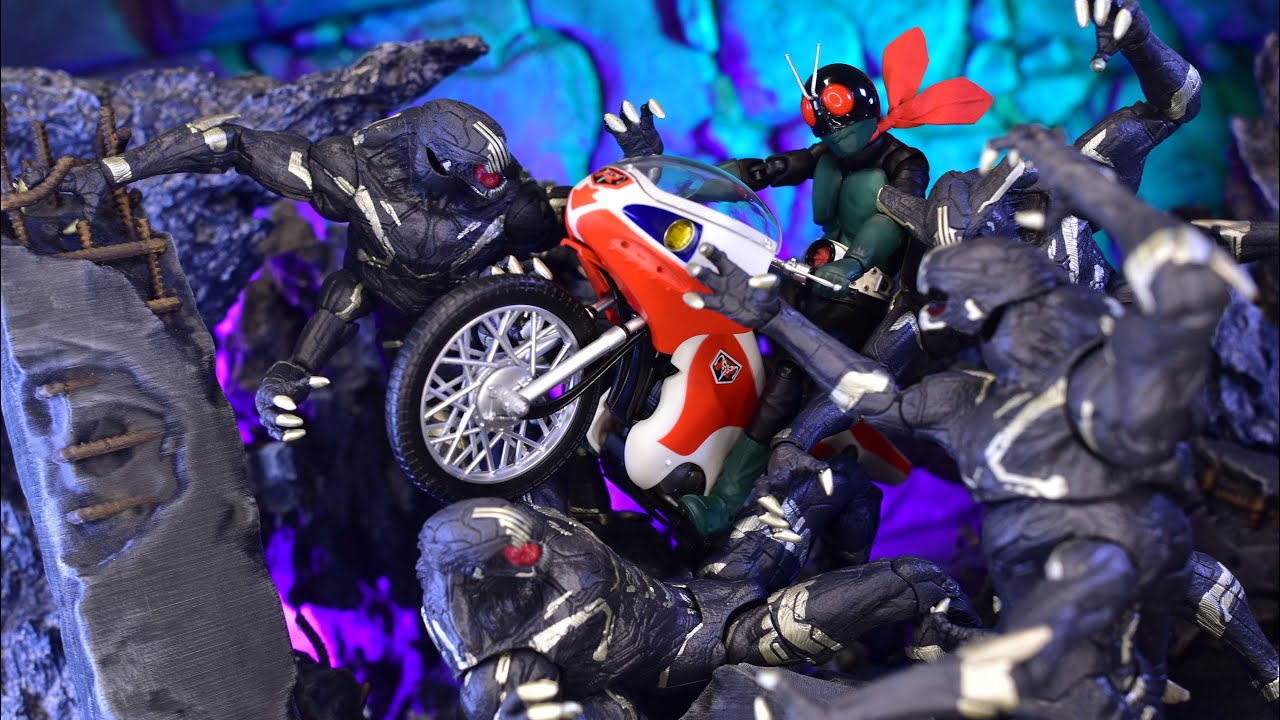 Эксклюзивный магазин Tamashii S.H. Фигурки Shinkkchou Seihou Kamen Rider 1 Сакурадзима вер.