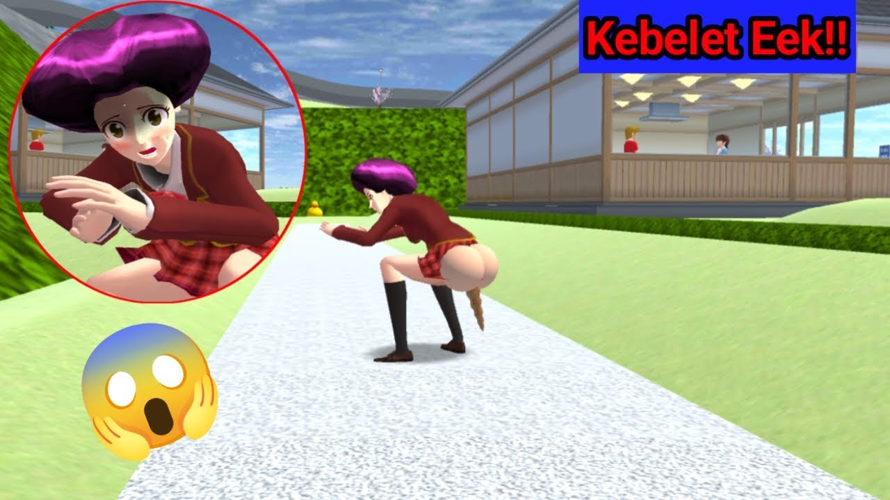 6Maki Kebelet Eek di Belakang Restoran || Kebanyakan Makan Unagi || Sakura School Simulator