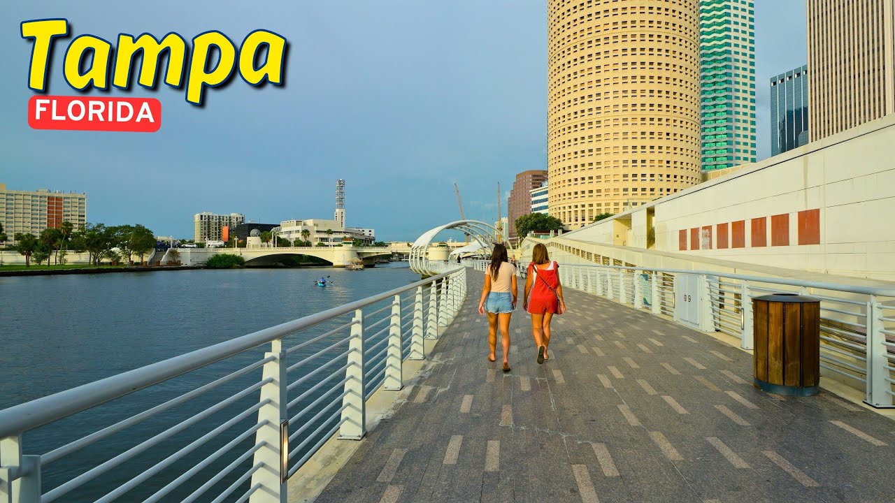 Tampa Riverwalk - Florida’s Urban Paradise