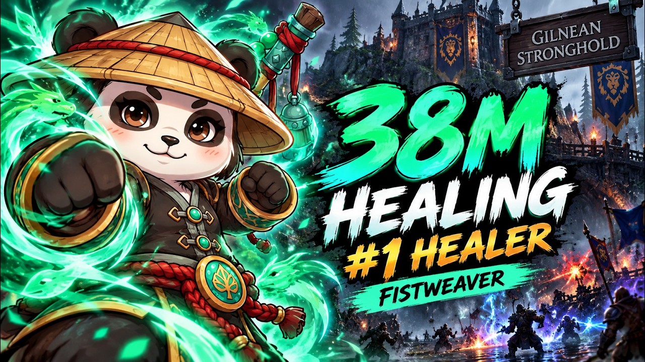 38M Healing as a Fistweaver Monk | #1 Healer | WoW Midnight Season 2