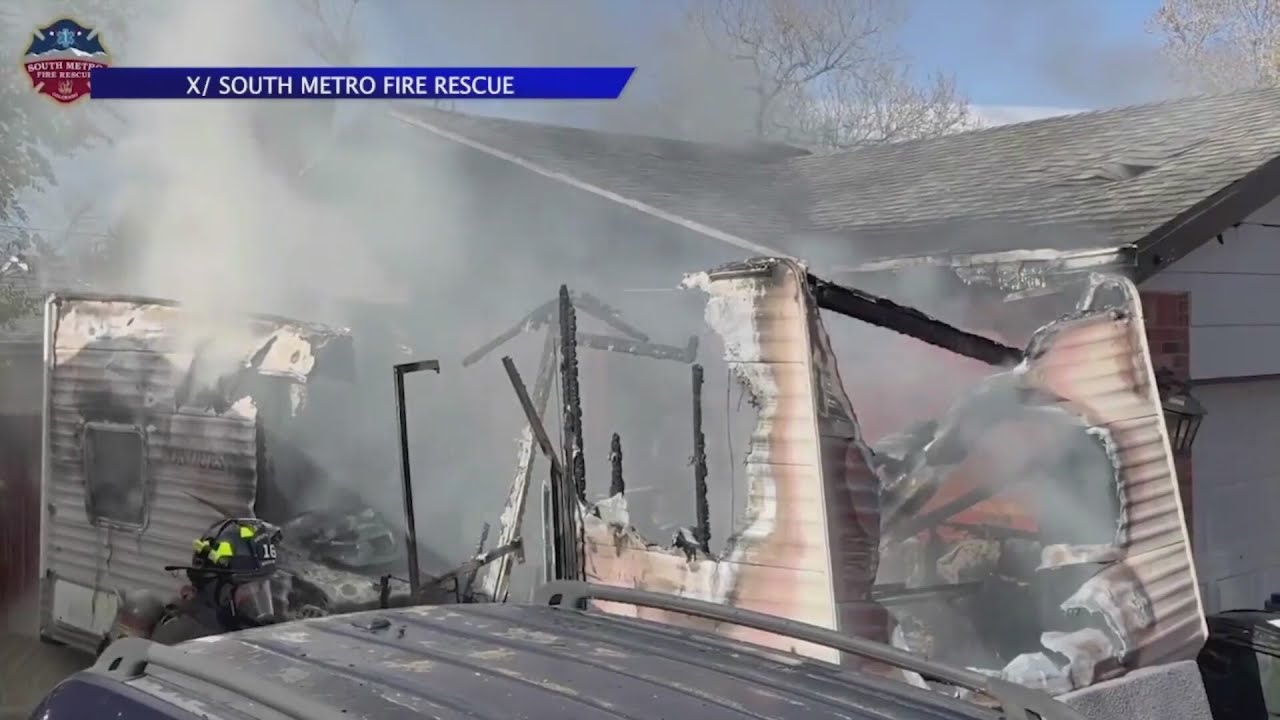 Littleton fire sends a person to the hospital