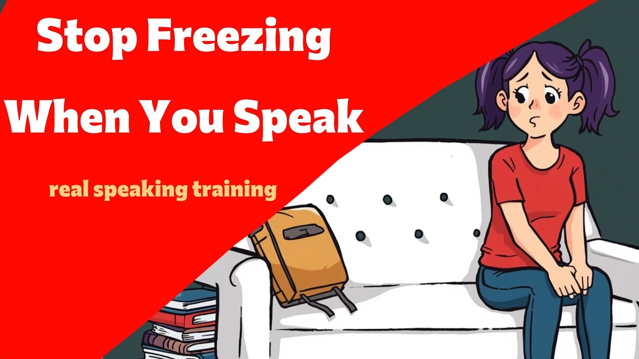How to Stop Freezing When You Speak English (Real Training That Works)