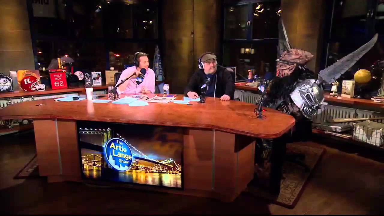 The Artie Lange Show - Oderus Urungus & Balsac the Jaws of Death from Gwar - In The Studio