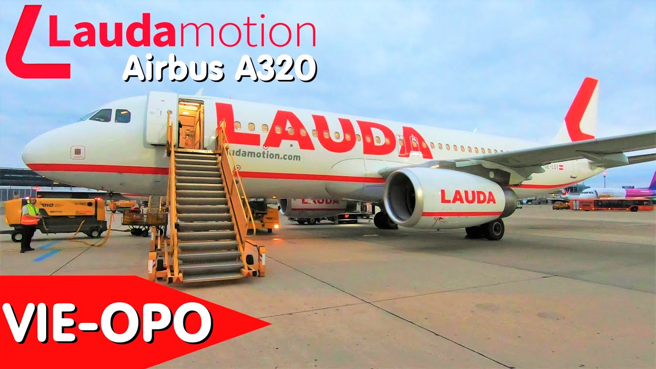 ✈️TRIP REPORT | Laudamotion (Economy) | Vienna - Porto | Airbus A320