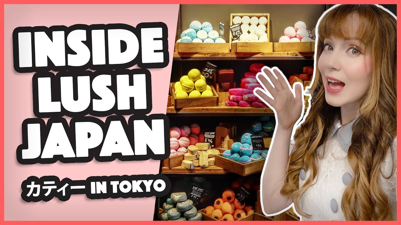 What's inside Lush Japan? Exclusive Peep! | IRL Walkaround Shinjuku Tokyo