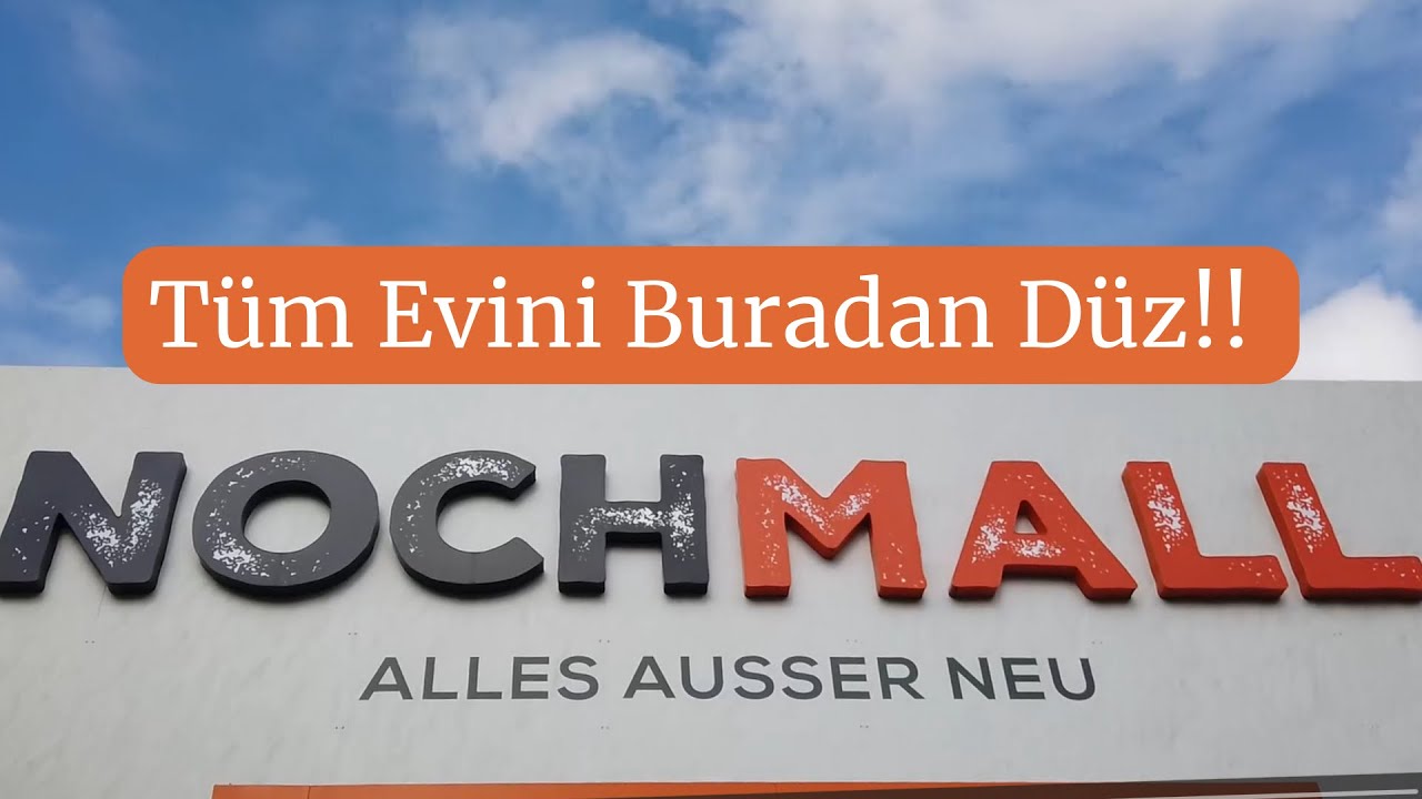 Almanya'nın İkinci El Mağazası Nochmall'ı Gezdik