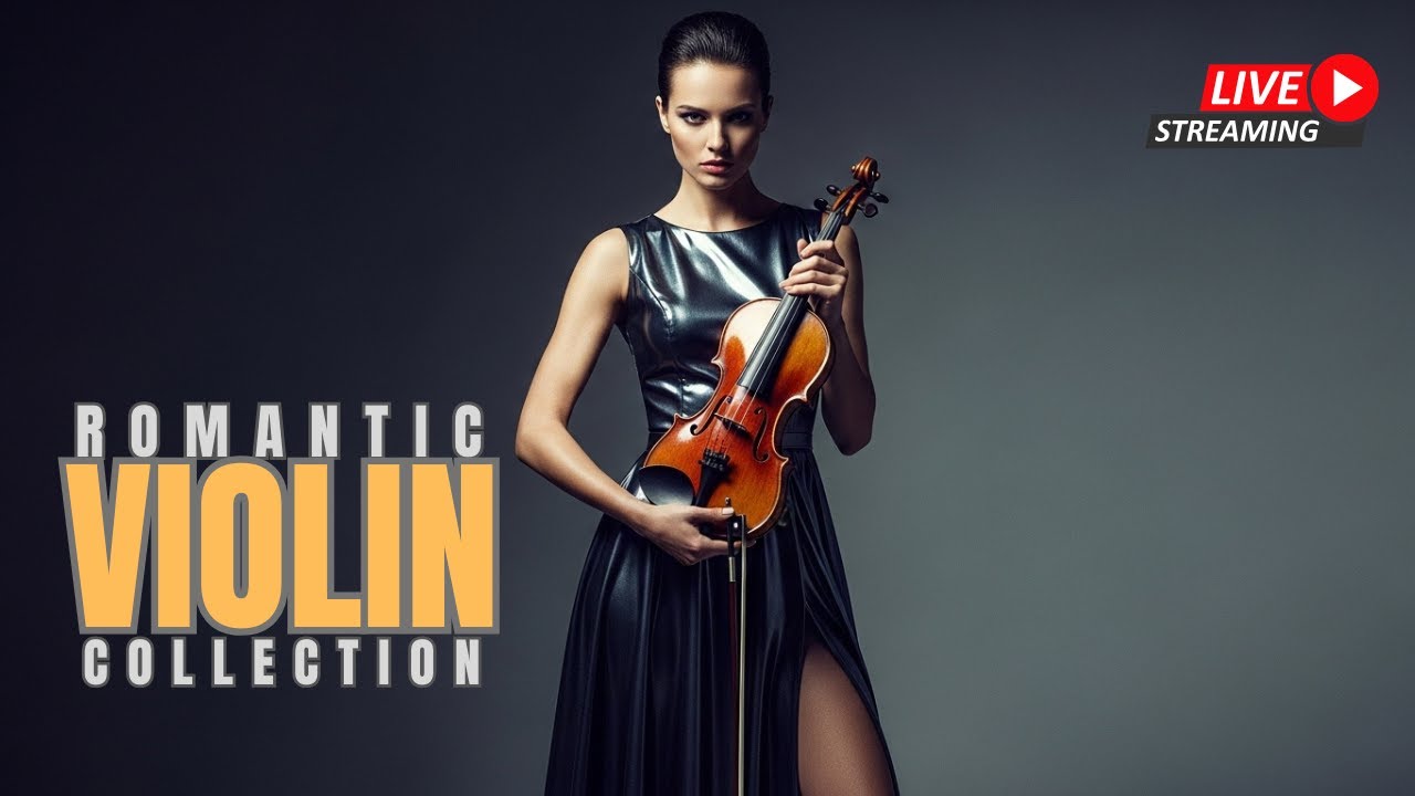 Romantic Violin Instrumental LIVE 🎻 | Beautiful Melodies for Love, Night & Peaceful Mood