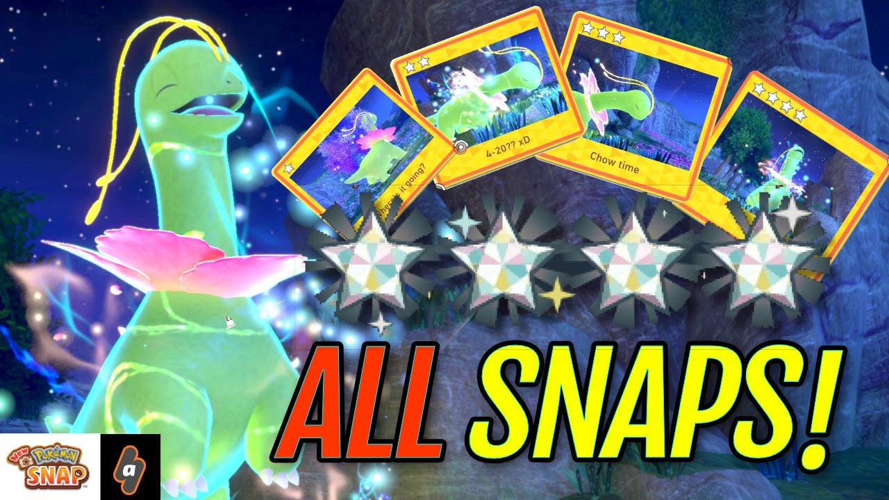 All Meganium Photos - Diamond Rating: 1-4 stars (Florio Nature Park) | New Pokemon Snap