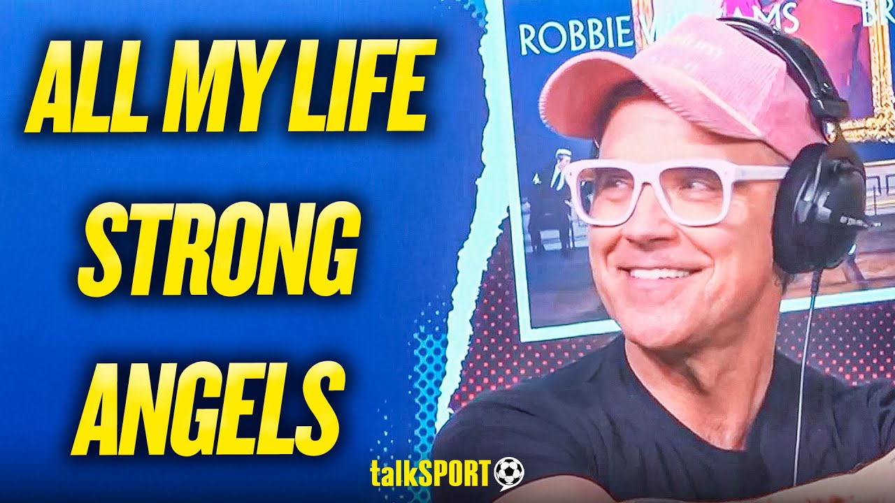 Robbie Williams  performs LIVE on talkSPORT Drive