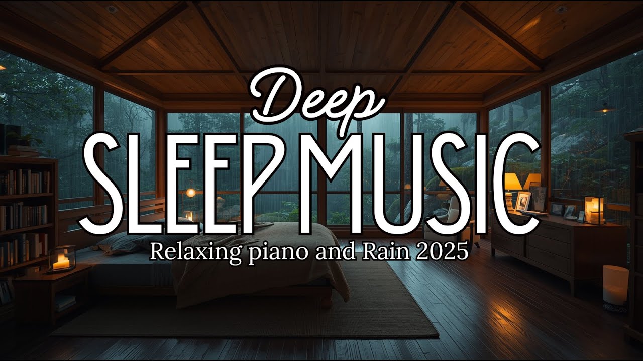 FALL INTO SLEEP INSTANTLY - Relaxing Sleep Music + Insomnia | Rain Sounds for Stress Relief, Anxiety