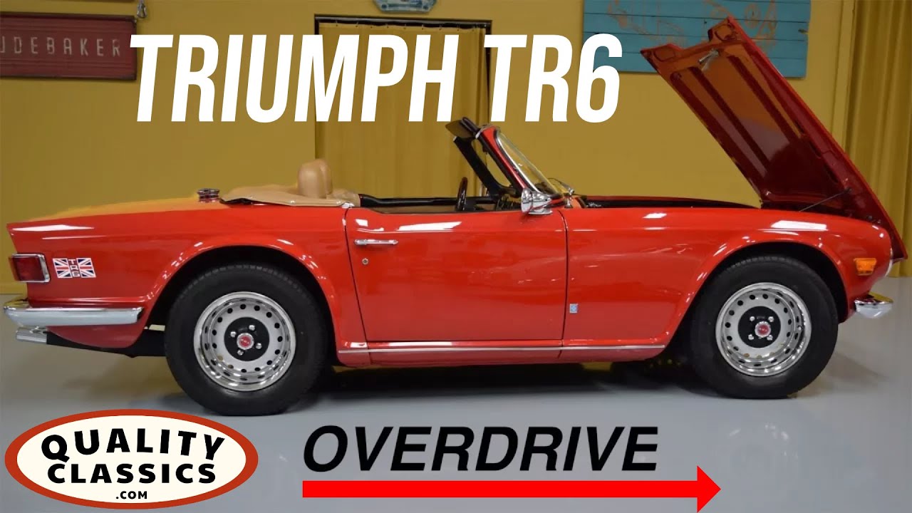 Triumph TR6 1972 года — улучшенная передача и производительность!