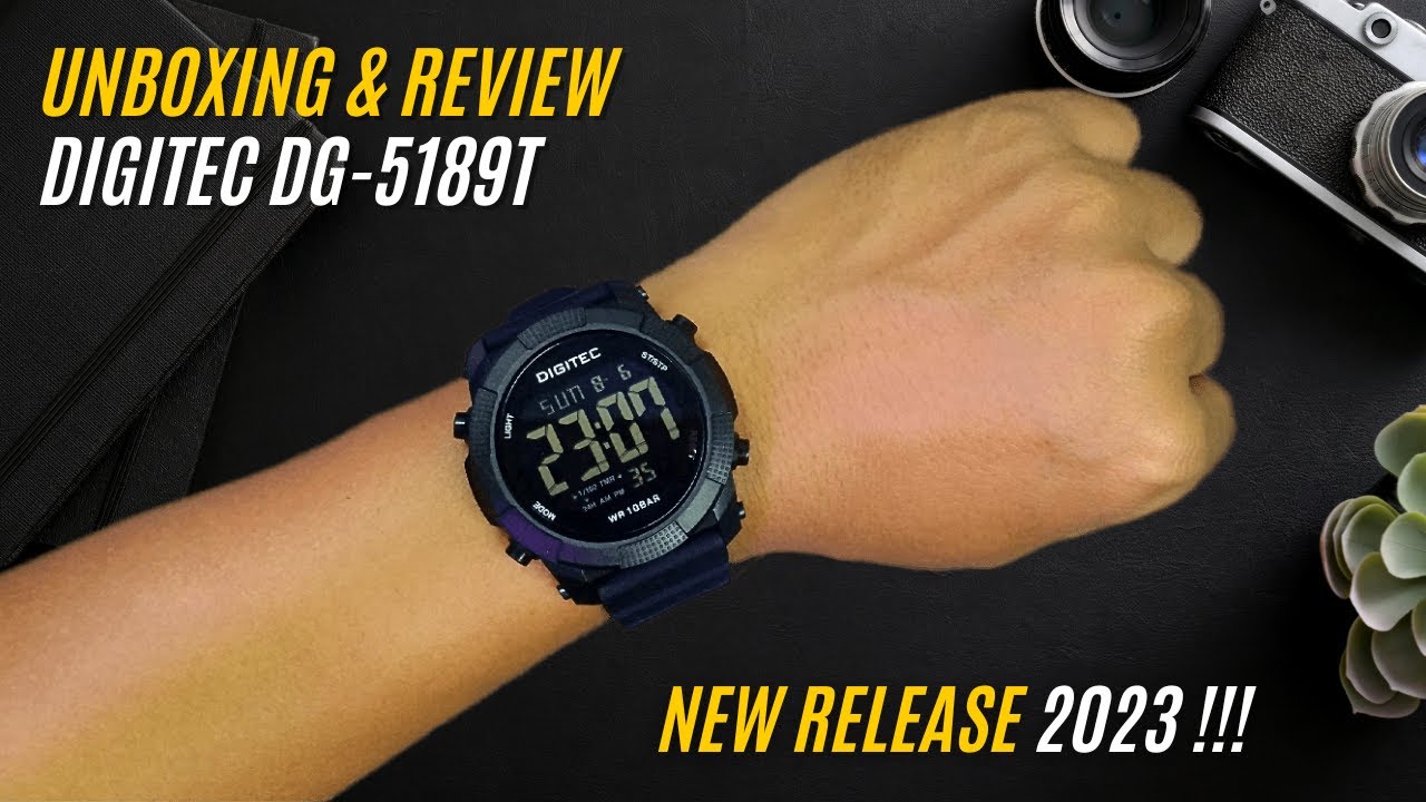 Unboxing & Review Jam Tangan Digitec DG-5189T