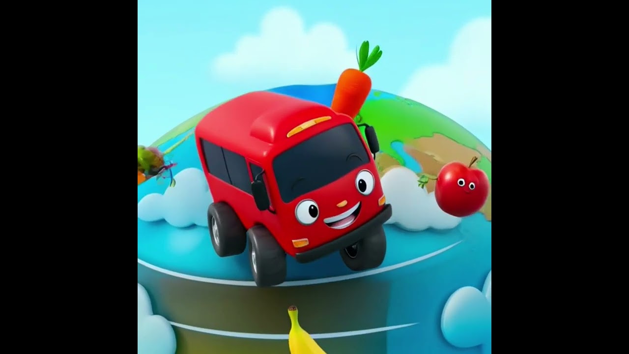 RED FRUKTOBUS — Червоний автобус | Animated Music Video