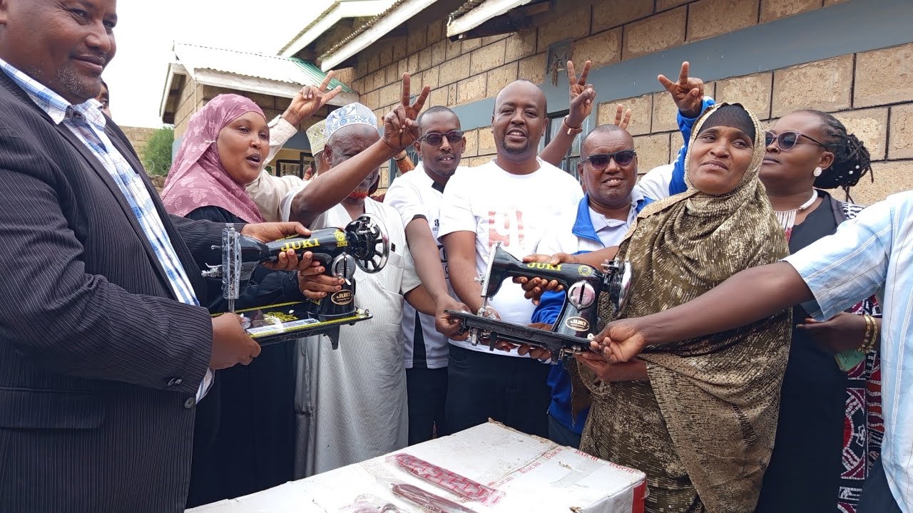 MUMINA BONAYA DONATES SEWING MACHINES TO BOOST TRAINING AT MERTI VOCATIONAL CENTRE