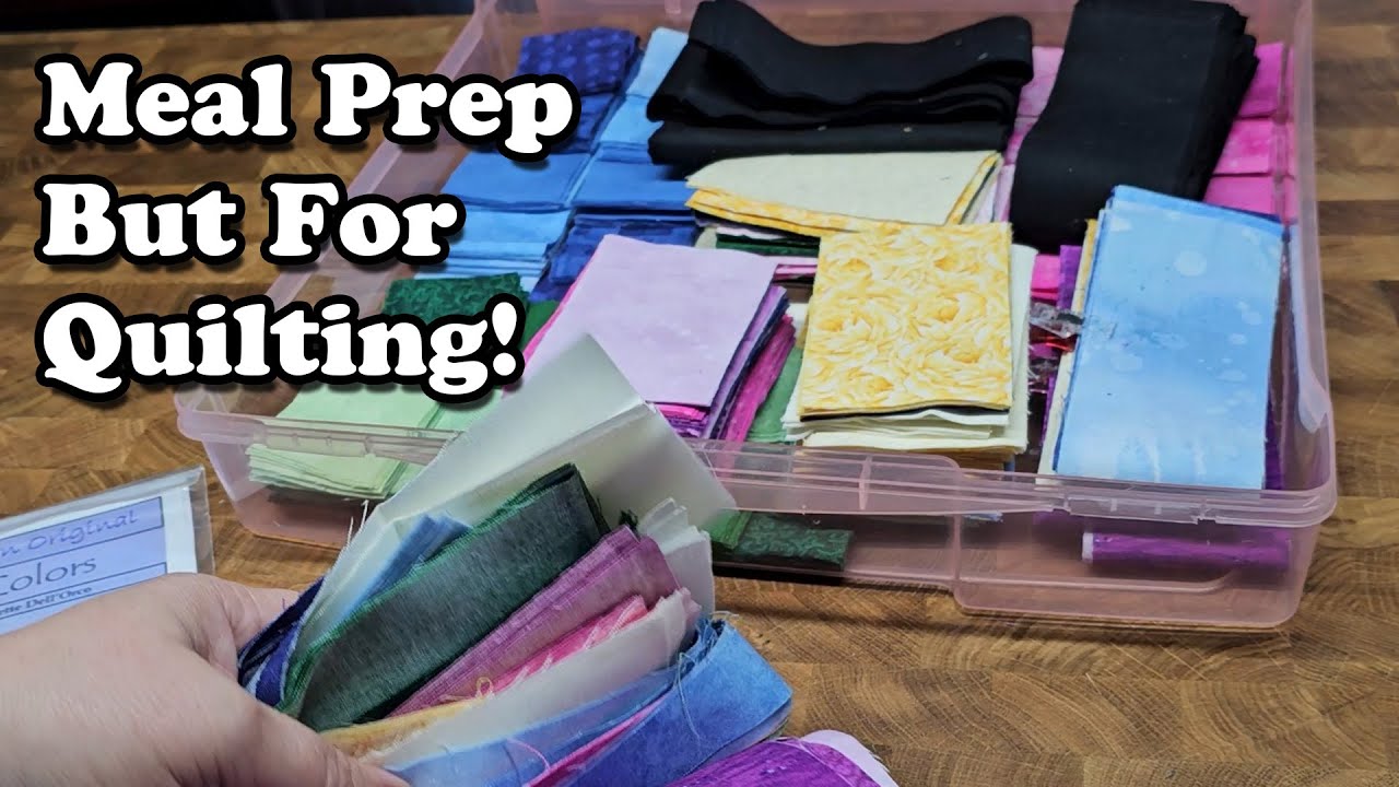 Meal Prep for Quilting: See How I Cut & Organize Projects to Sew Anytime