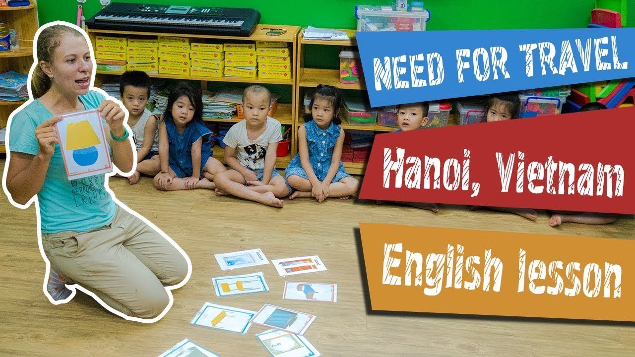 30-минутный Урок Английского в Детском Саду во Вьетнаме | Простые ESL Игры для 5-6 Летних Детей