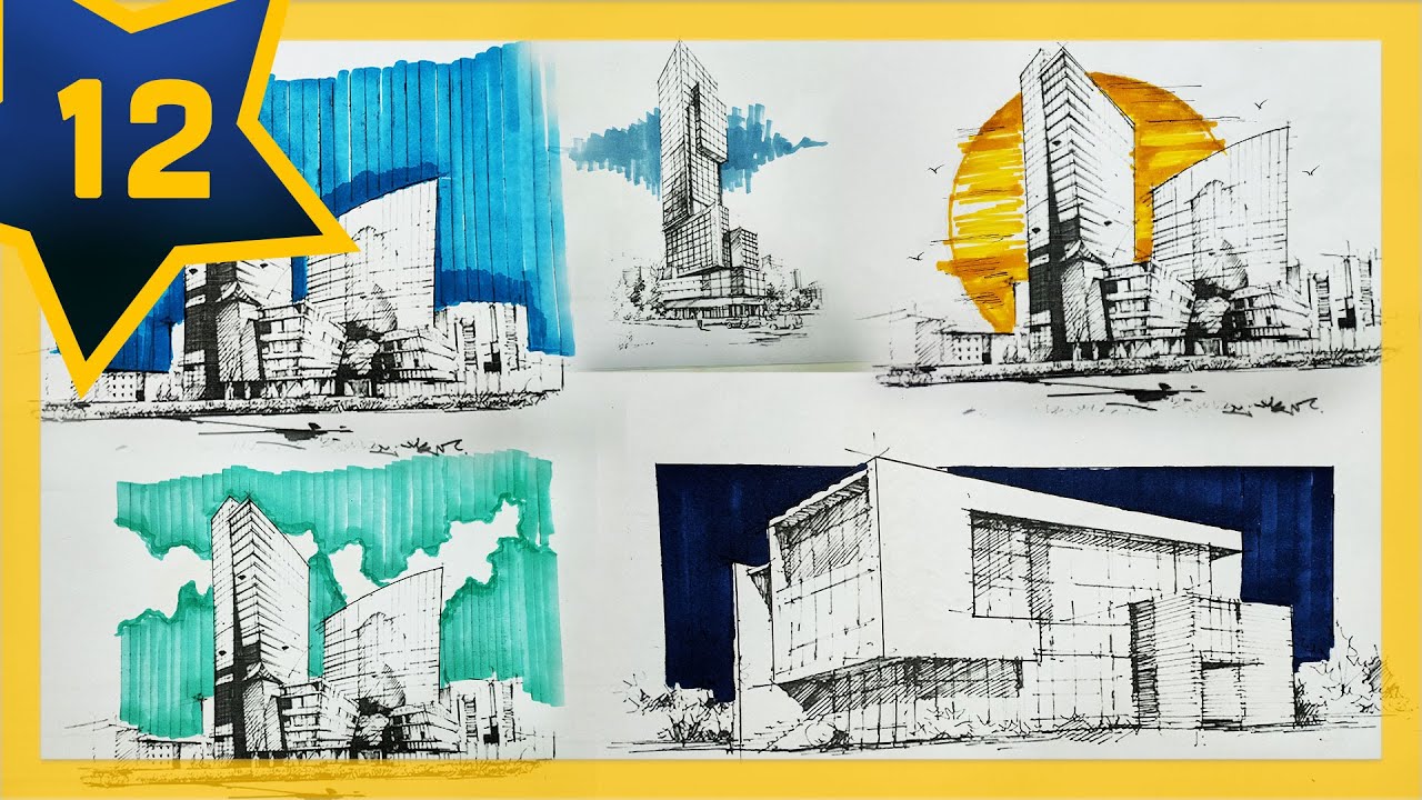 إزاى أعمل إظهار السما..؟؟؟؟ افكار وطرق رسم السما #إسكتش_عالسحور الموسم الثانى (حلقة 12)