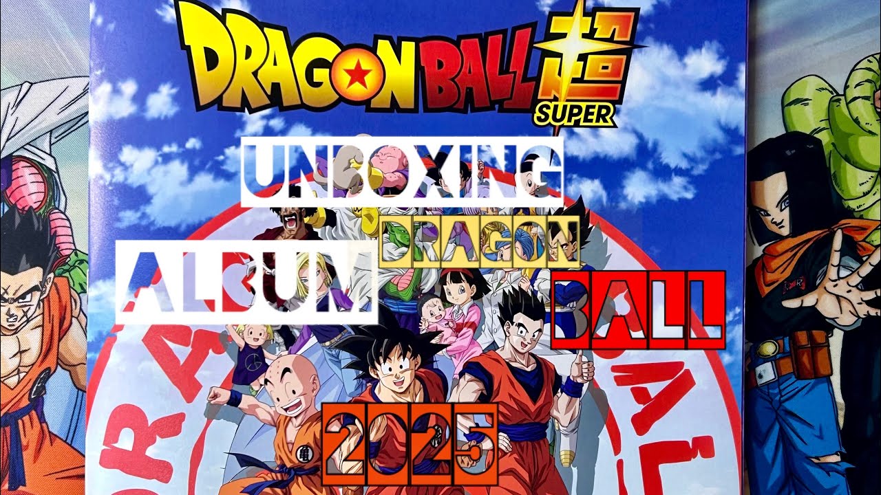 Распаковка альбома Dragon Ball 2025