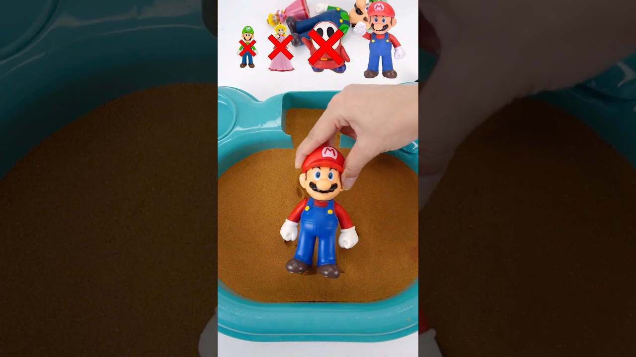 Satisfying Experience with Super Mario Bros Collection #short #toy #funny