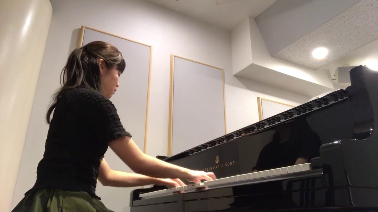 Saint -Saëns : Toccata Op.111-6  Yuri Tsuji:piano