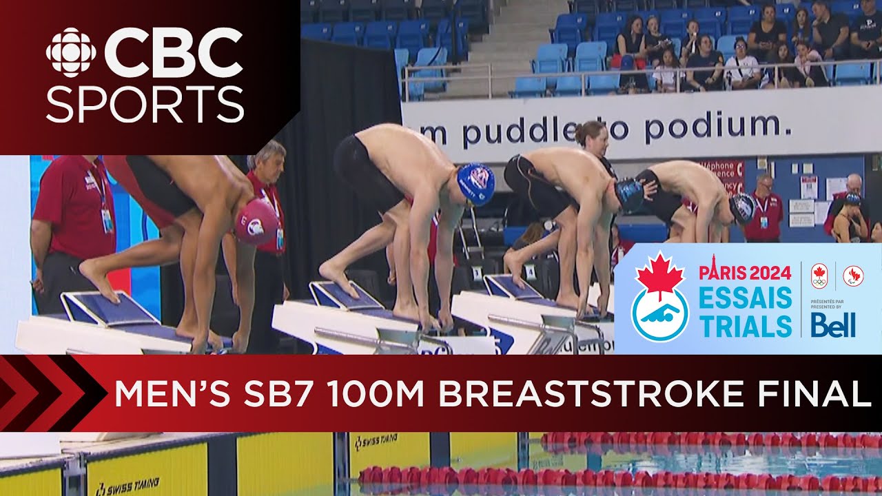 Nicholas Bennett breaks SB7 100-metre breaststroke Canadian record | CBC Sports