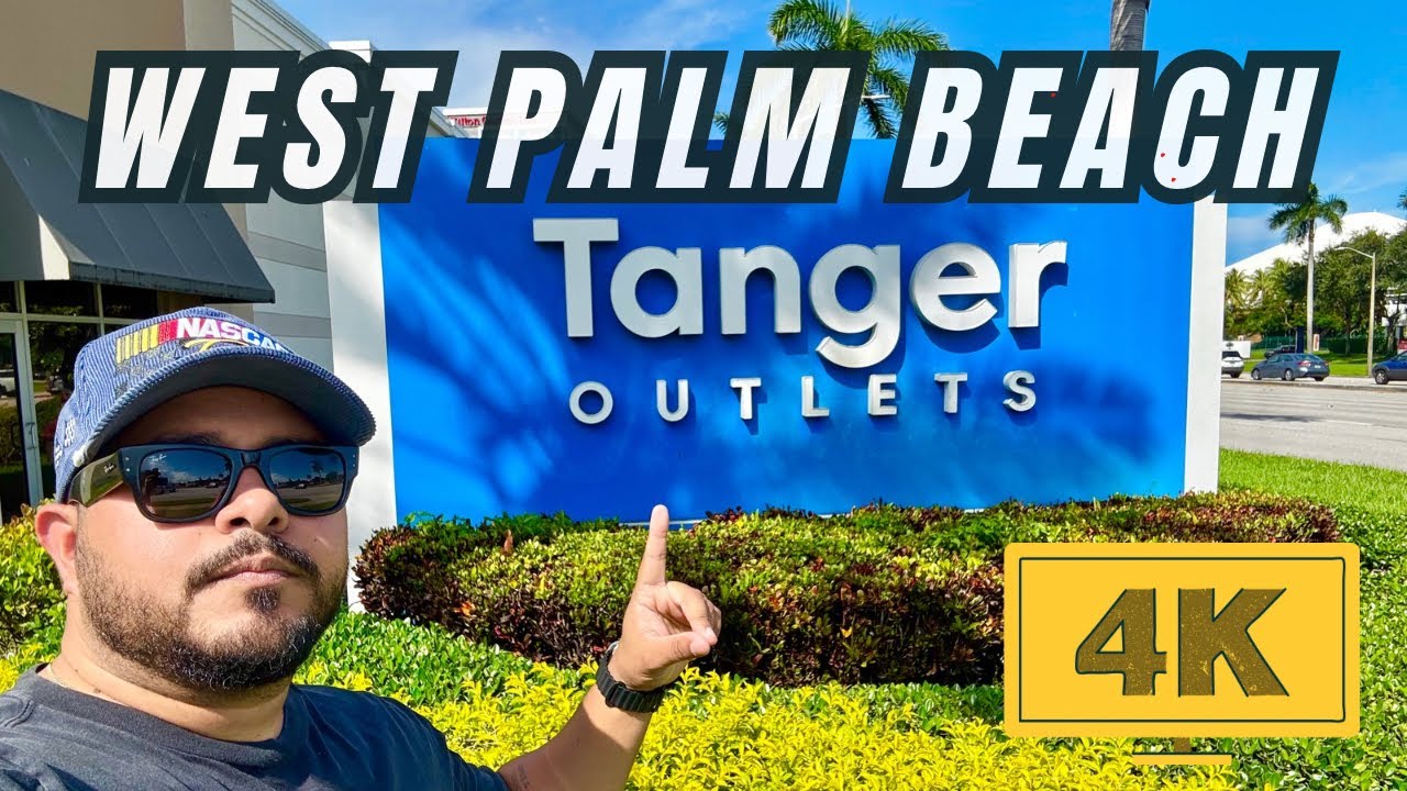 Tanger Outlets West Palm Beach - Walking tour 2025 4K