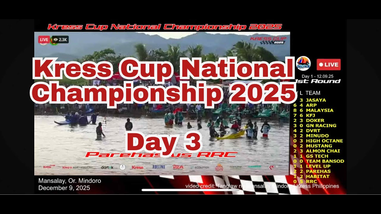 DAY 3 - MORNING RACE | KRESS PHILIPPINES - NATIONAL CHAMPIONSHIP 2025