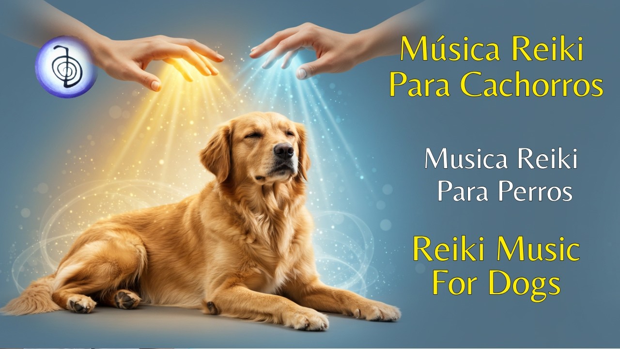 Música Reiki para CACHORROS Doentes: Cura e Alívio Imediato!