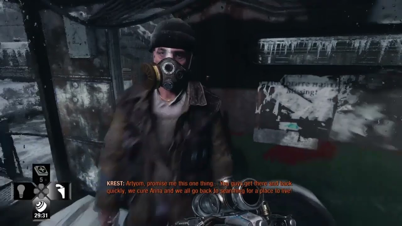 (PS4 SLIM)  METRO EXODUS Gameplay Walkthrough The Dead City Part 2