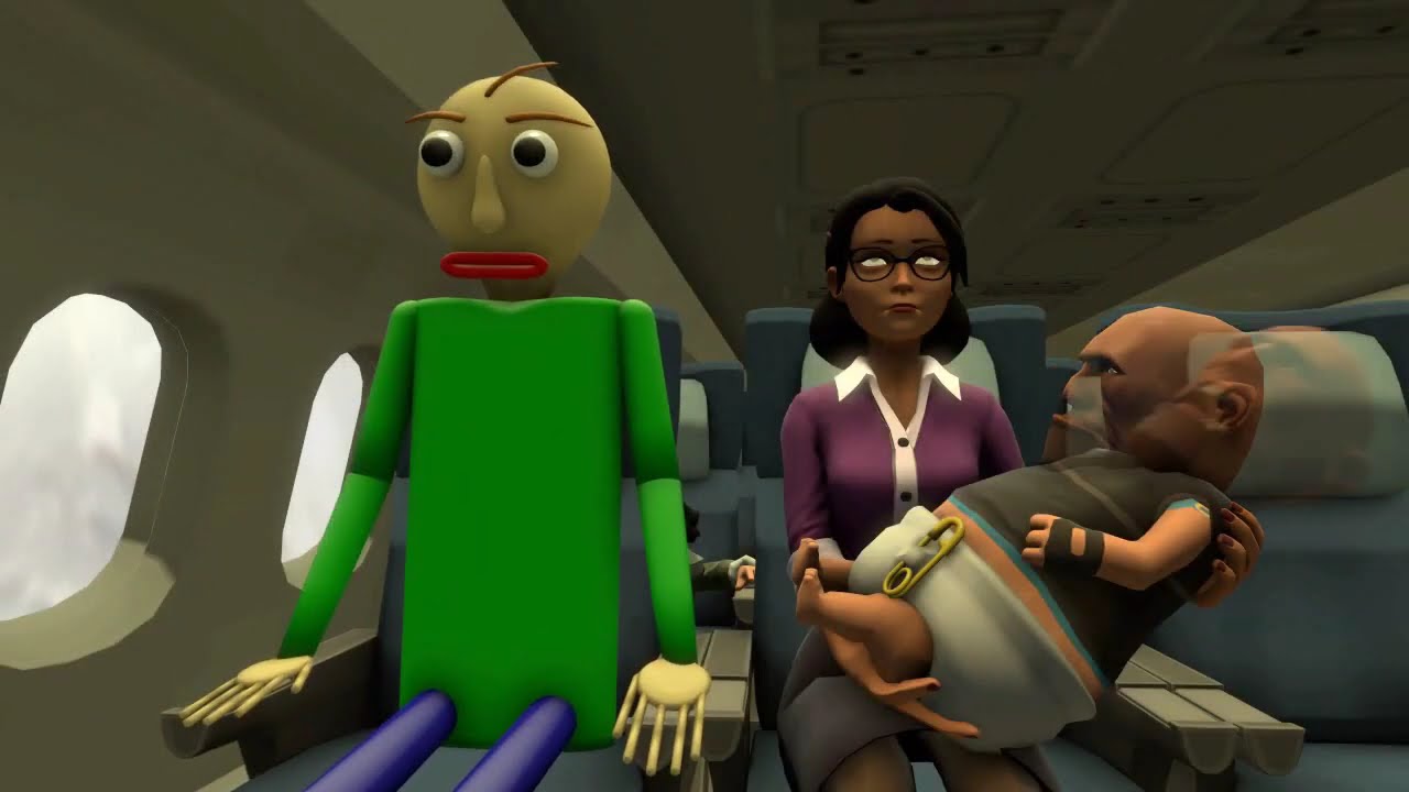 [Com] Baldi's Holiday | Baldi SFM Animation