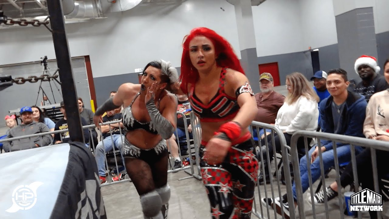 Lady Frost vs Miranda Alize (Women's Wrestling) Hurricane Pro - Queens of the Ring