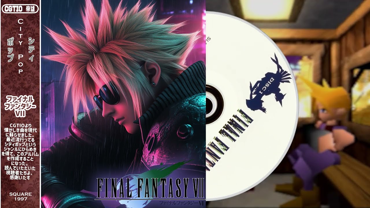 City Pop 🎷Final Fantasy 7 Remix Album(Midgar Pop)