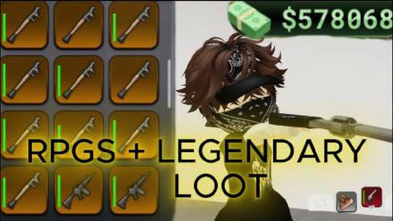We got RPGS and LEGENDARY LOOT in Block Spin!!