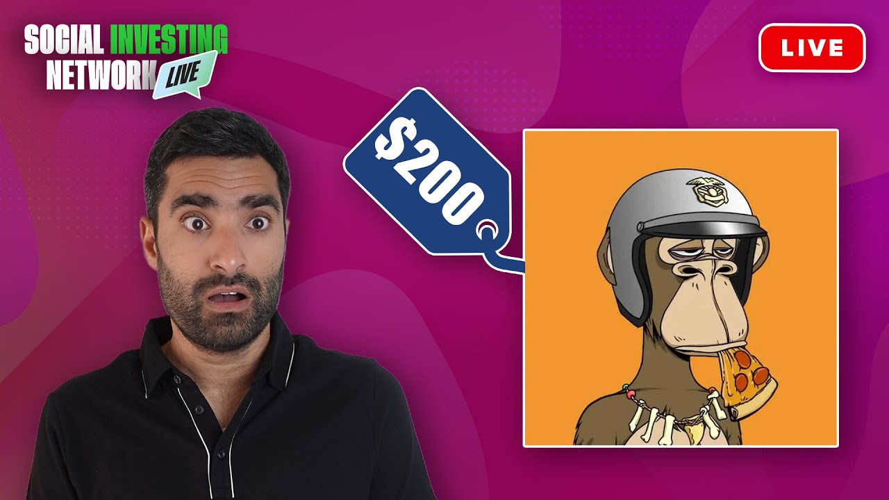 🔴LIVE! BAYC Ape Sells for $200!? AND eToro US CEO Lule Demmissie Joins the Show!