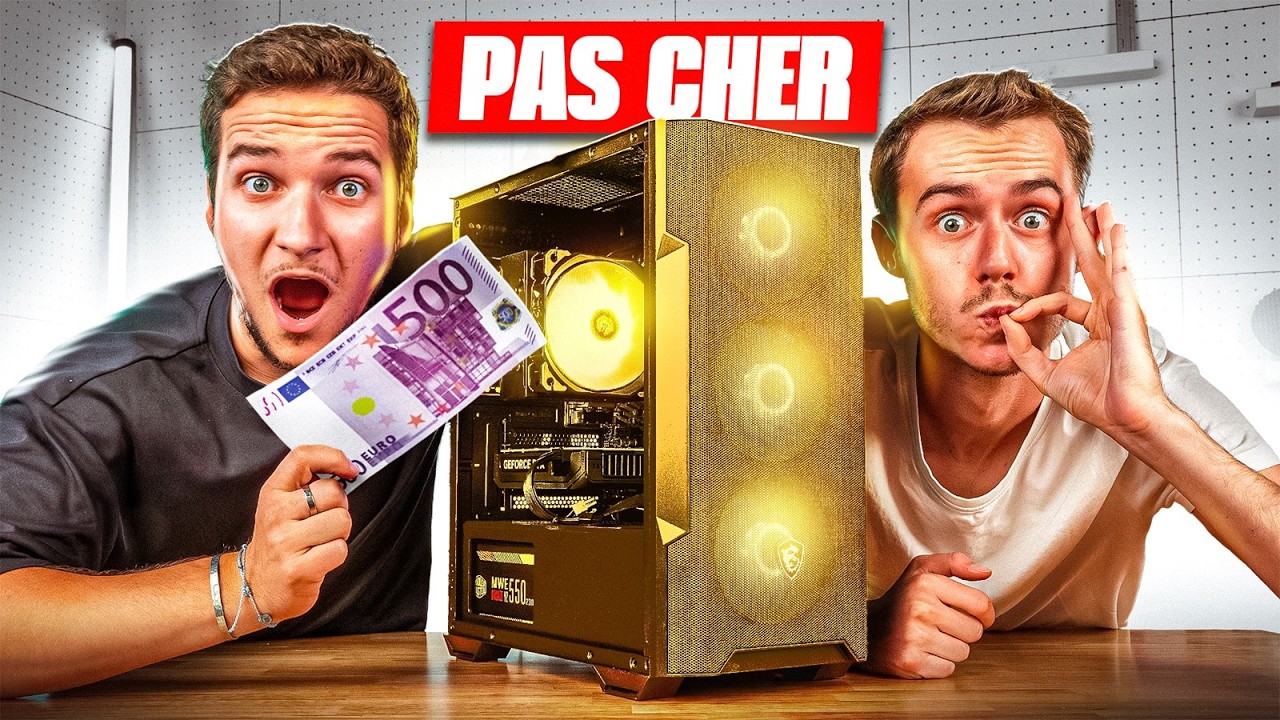 LE MEILLEUR PC GAMER &Agrave; 500&euro; ! (pas cher)
