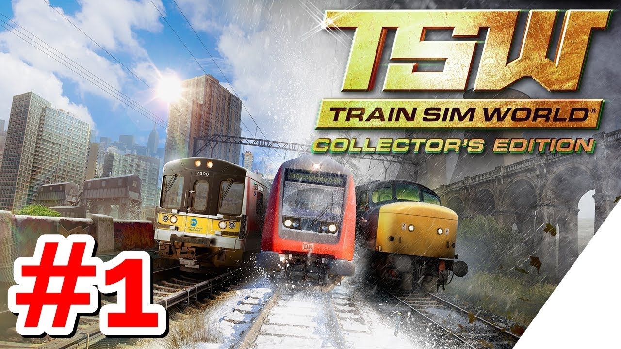 TRAIN SIM WORLD [PS4][German] Let's Play #1 BESTER ZUG SIMULATOR ?!