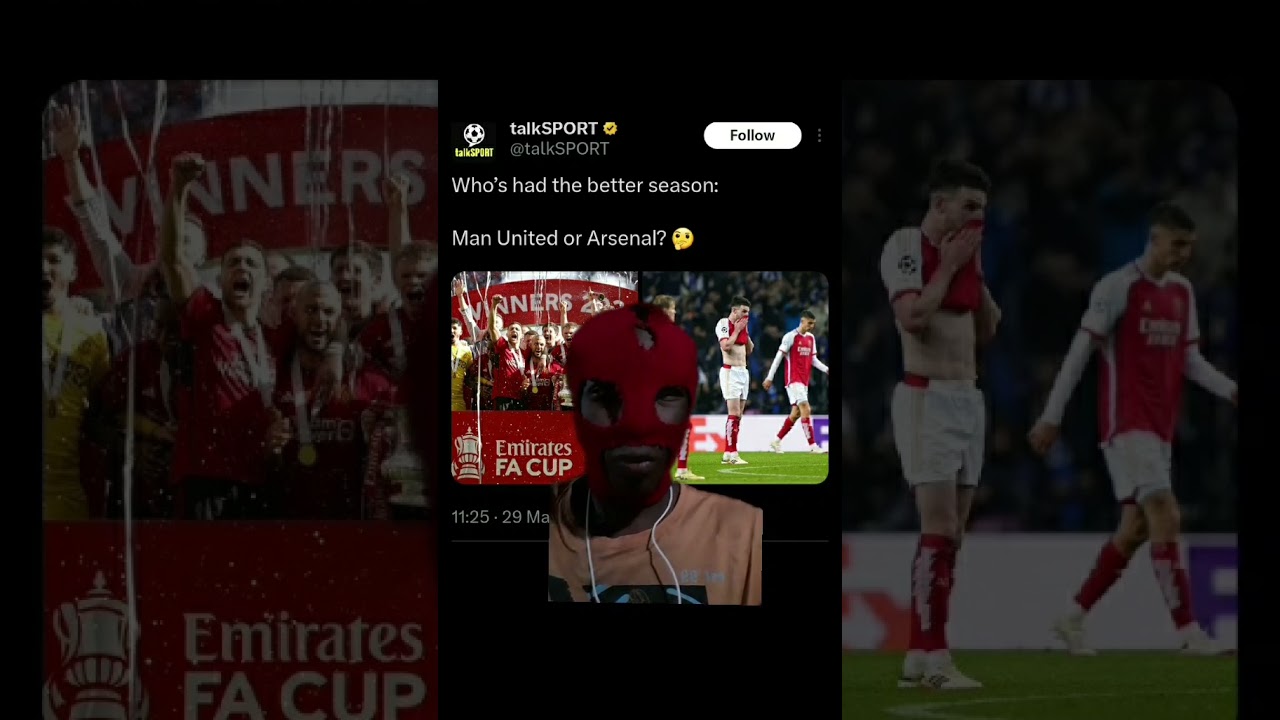 Who had a better season ??? #manutd #arsenal #football #footballreaction