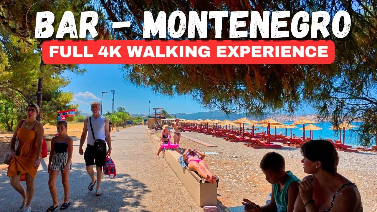 This Montenegrin Town Will Surprise You – Walking Tour of BAR 🇲🇪