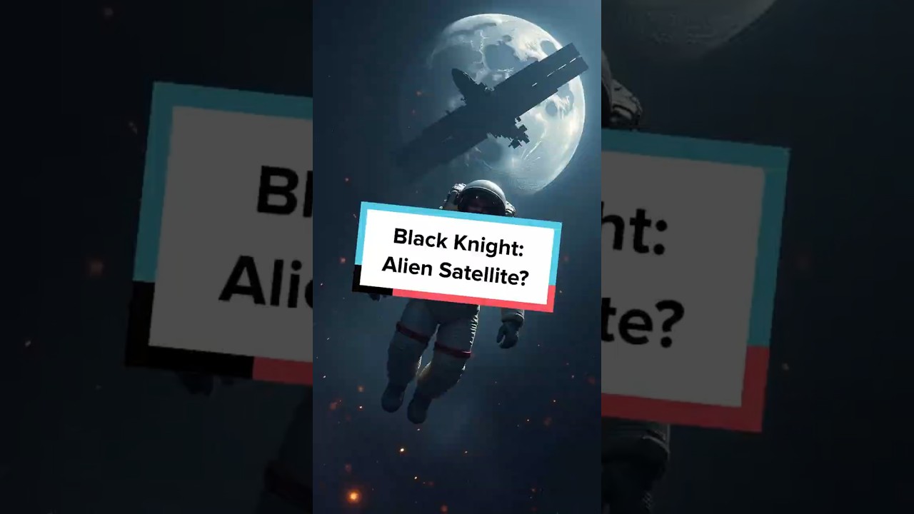 Black Knight: Alien Satellite? #BlackKnight #ConspiracyTheories #Extraterrestrial #SpaceDebris #NASA