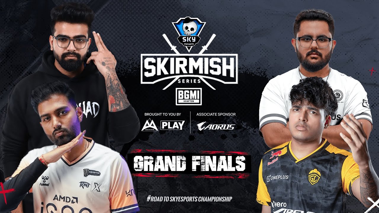 SKYESPORTS SKIRMISH SERIES | #BGMI | DAY 1 | GRAND FINALS | Ft. GODL | RNTX | WELT | K9 | GDR | GEN