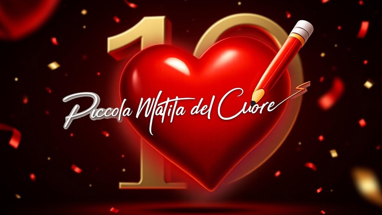Piccola Matita del Cuore: 10 ANNI CON VOI!!!