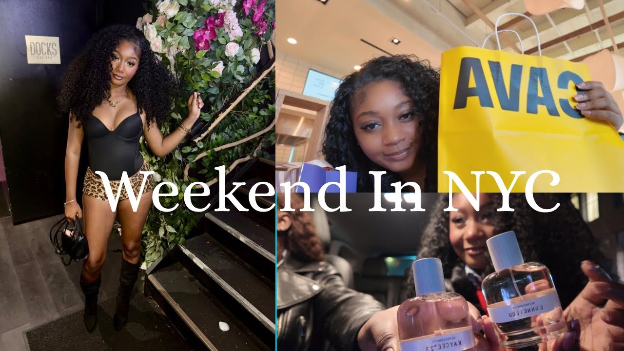 weekend in nyc; olfactory, docks off 5th , trying cava ! etc ..