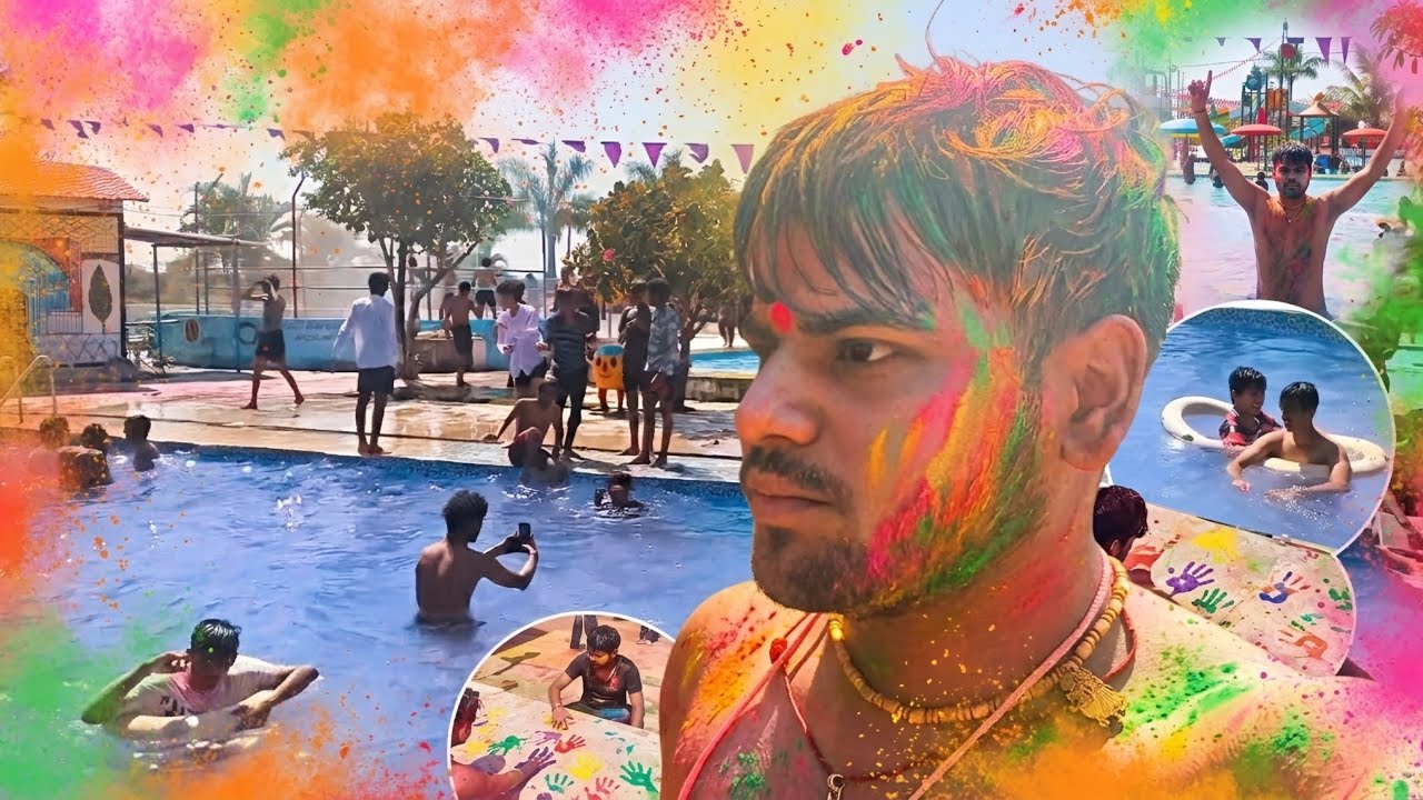 Pure Water Park ko Rang Diya! 😱 Best Day of My Life!