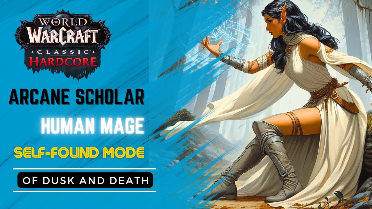classic hardcore self-found arcane mage: of dusk and death